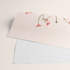 Blooming Wildflowers Rose Wrapping Paper Gallery Image 2