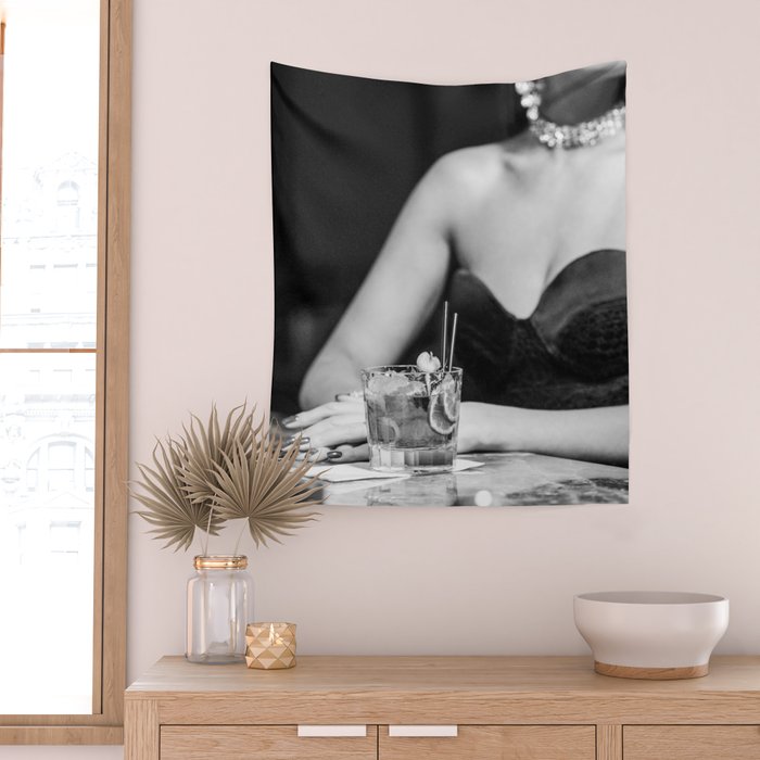 Glamour Girl  Wall Tapestry Gallery Image 2