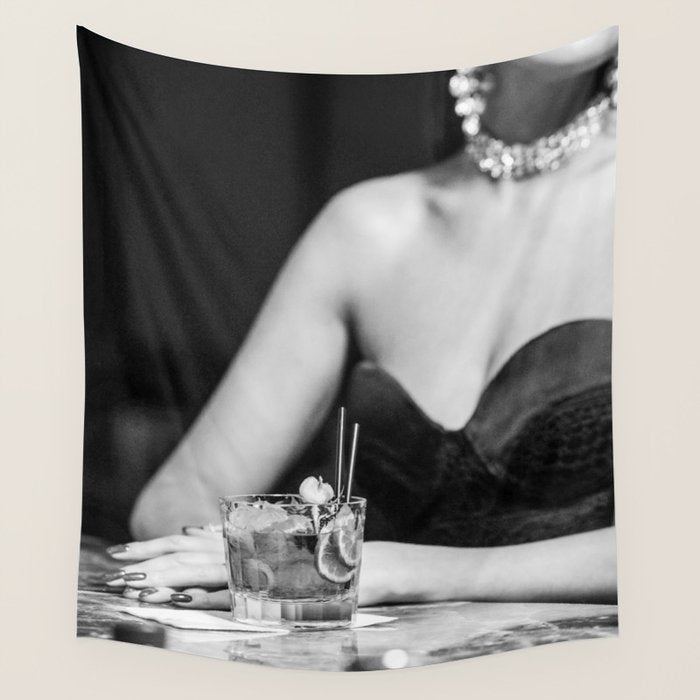 Glamour Girl  Wall Tapestry Gallery Image 4