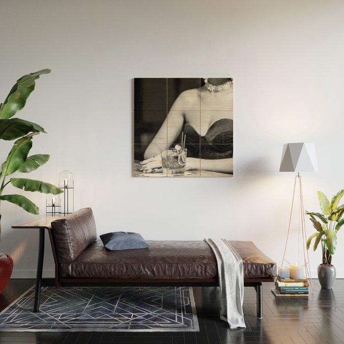 Glamour Girl  Wood Wall Art Gallery Image 2