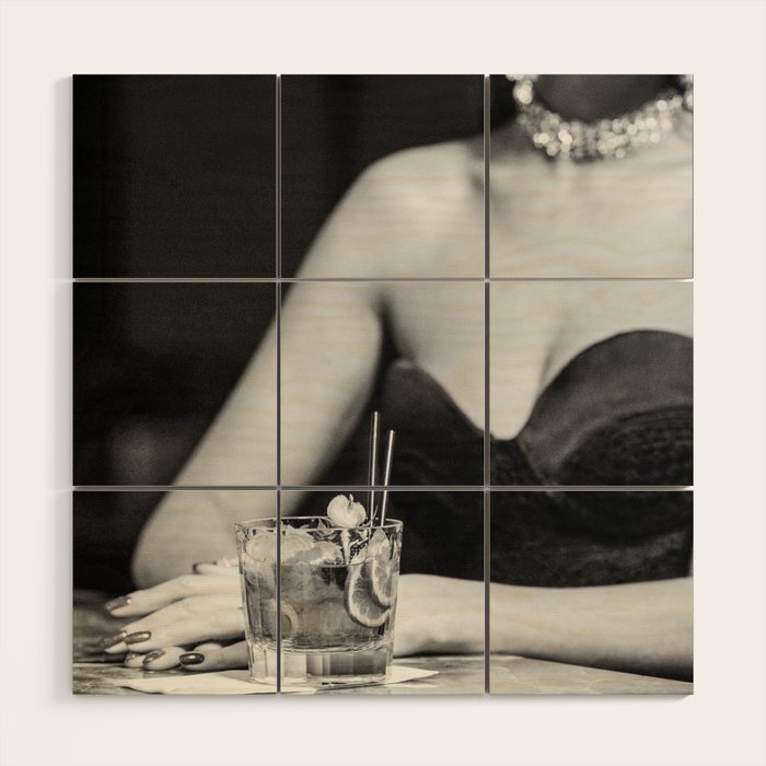 Glamour Girl  Wood Wall Art Gallery Image 1