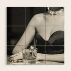 Glamour Girl  Wood Wall Art Gallery Image 1