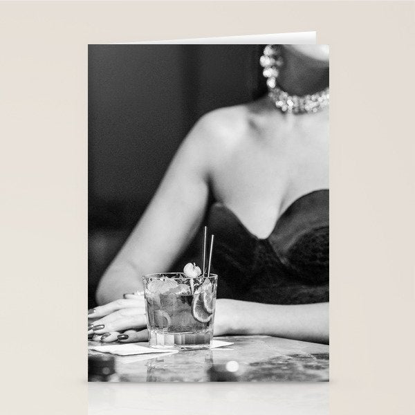 Glamour Girl  Stationery Card Gallery Image 1