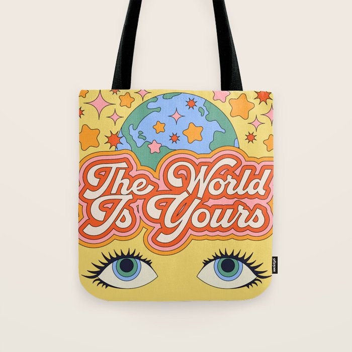 The World Is Yours Tote Bag Gallery Image 1