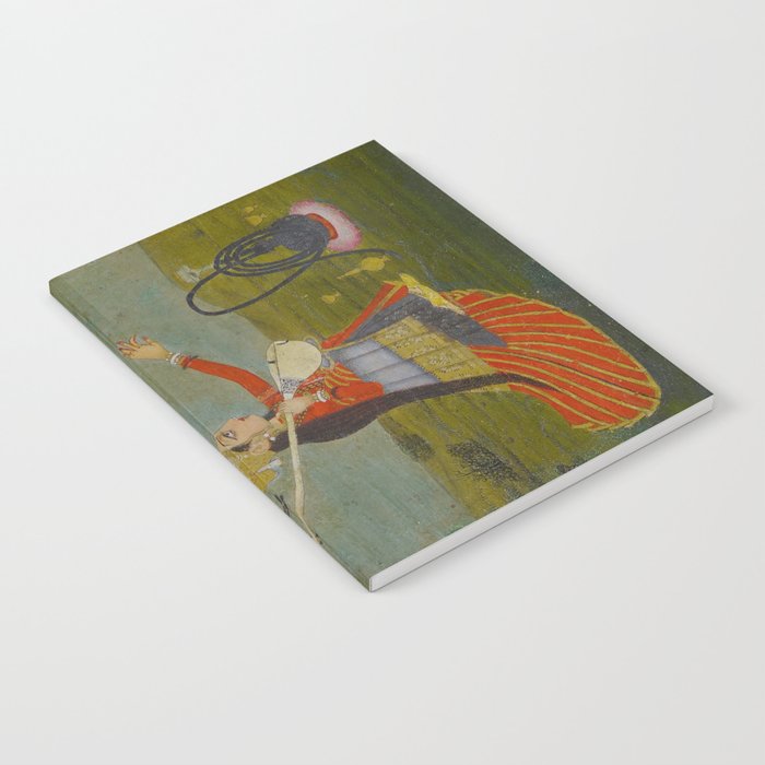 Female Musician Indian Painted Illustration Notebook Gallery Image 2