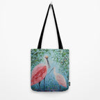 Spoonbill Soiree  Tote Bag Gallery Image 2