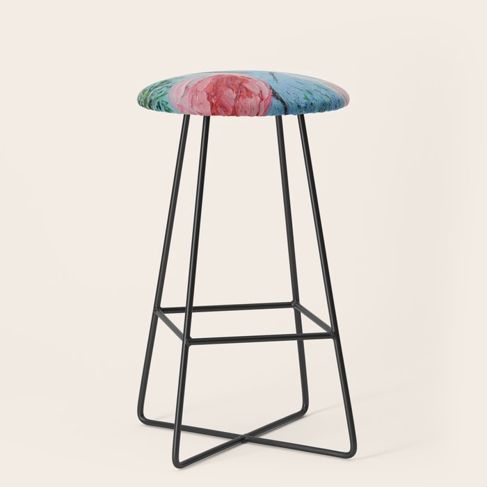 Spoonbill Soiree  Stool Gallery Image 1