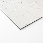 Parallel Universe [horizontal]: a pretty, minimal, abstract piece in lines of vibrant blue and white Welcome Mat Gallery Image 2