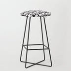 Tulip - Black & White  Stool Gallery Image 1