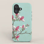 Magnolia : Minhwa-Korean traditional/folk art iPhone Case Gallery Image 1
