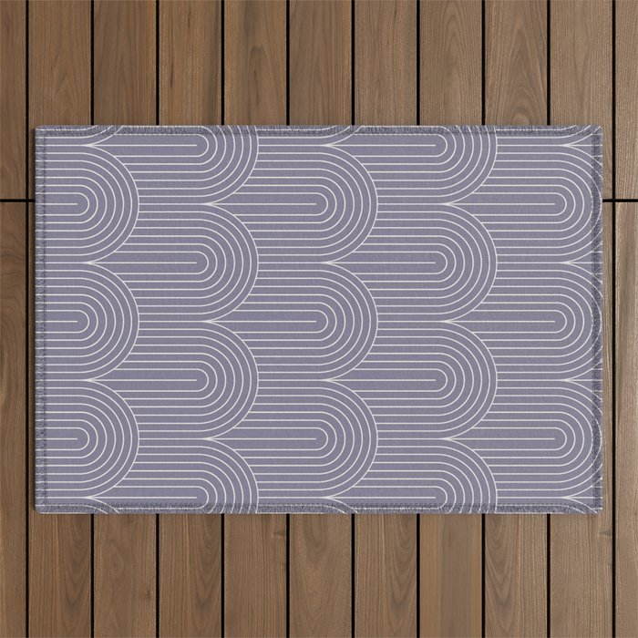 Art Deco Arch Pattern XLVIII Outdoor Rug Gallery Image 1