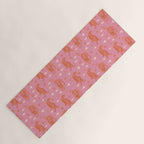 Oriental pink tigers Yoga Mat Gallery Image 1