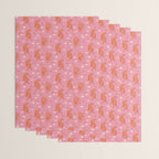 Oriental pink tigers Wrapping Paper Gallery Image 3