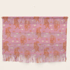 Oriental pink tigers Wall Hanging Gallery Image 1