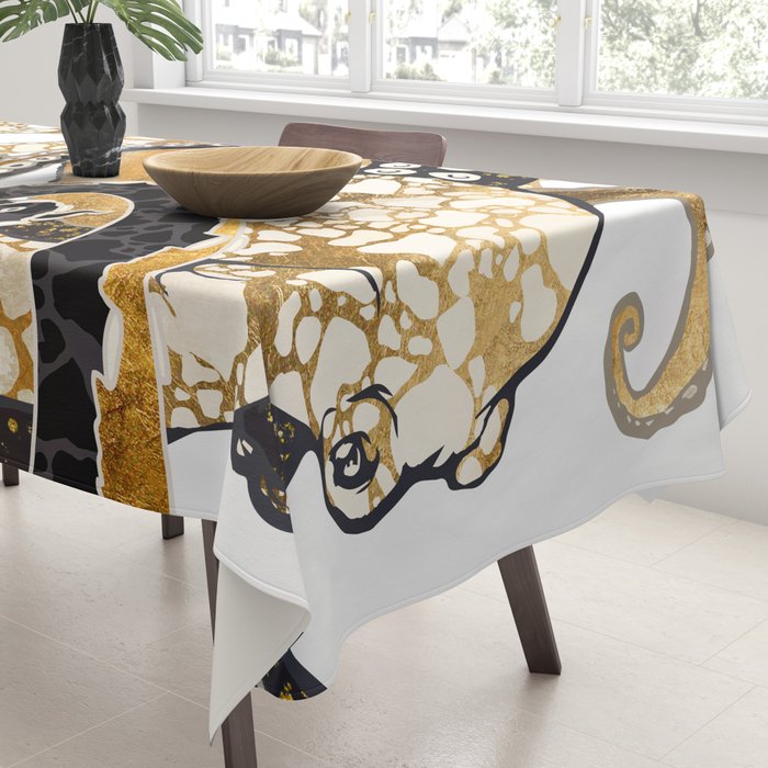 Metallic Octopus Tablecloth Gallery Image 3