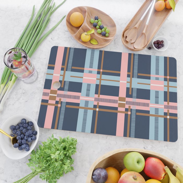 Dark Bold Linear Harmony Cutting Board Gallery Image 2
