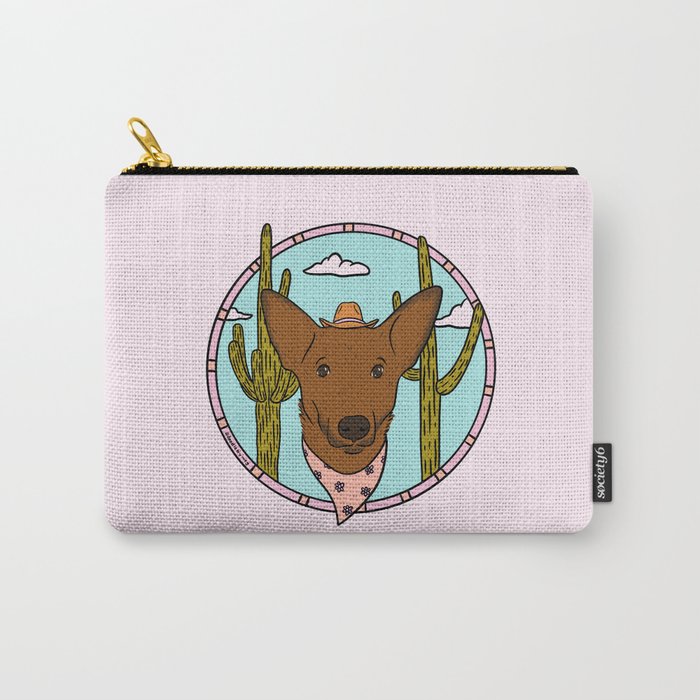 Cowboy Dog- Shepherd Carry All Pouch Gallery Image 1