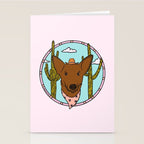 Cowboy Dog- Shepherd Stationery Card Gallery Image 2