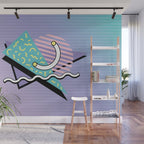 Memphis pattern 76 - 80s / 90s Retro Wall Mural Gallery Image 1