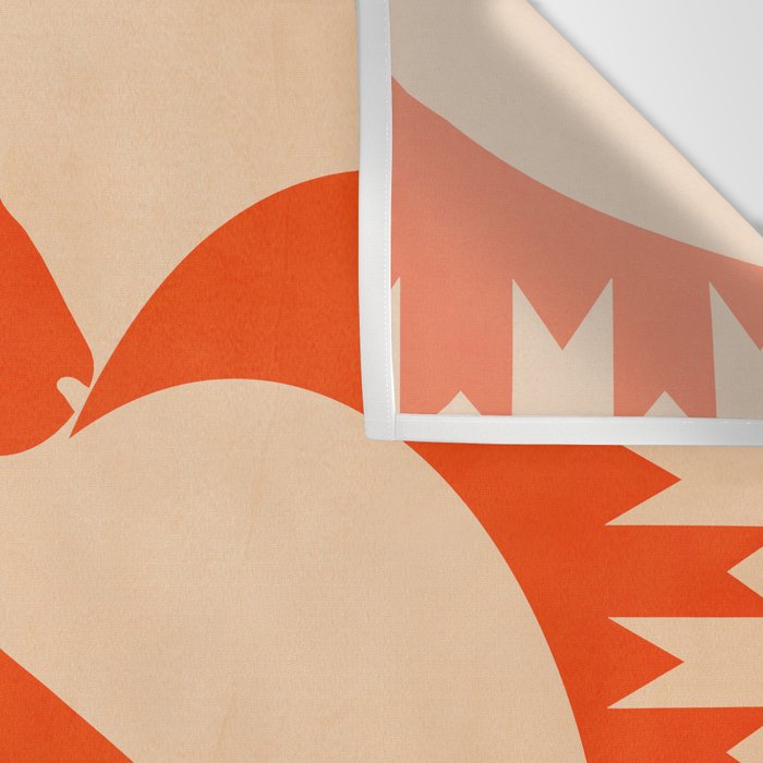 Minimalist Rabbit 7 Wall Tapestry Gallery Image 3