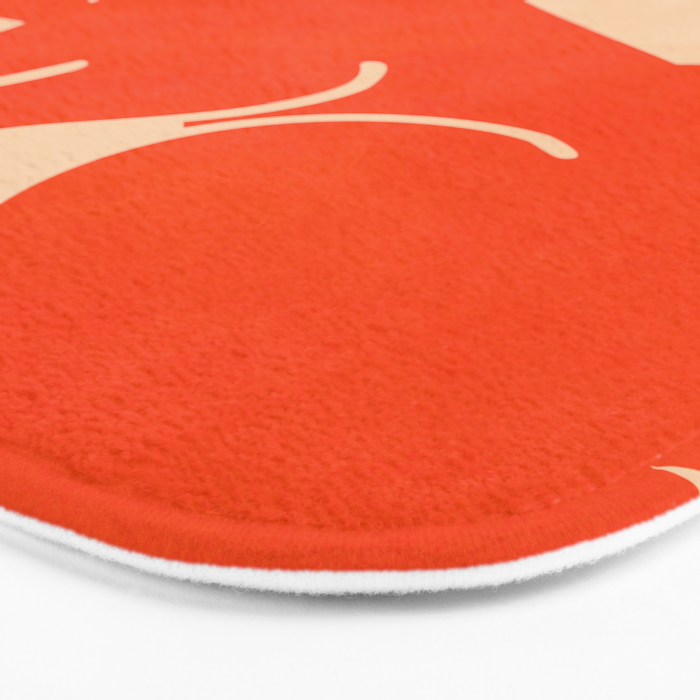 Minimalist Rabbit 7 Bath Mat Gallery Image 3