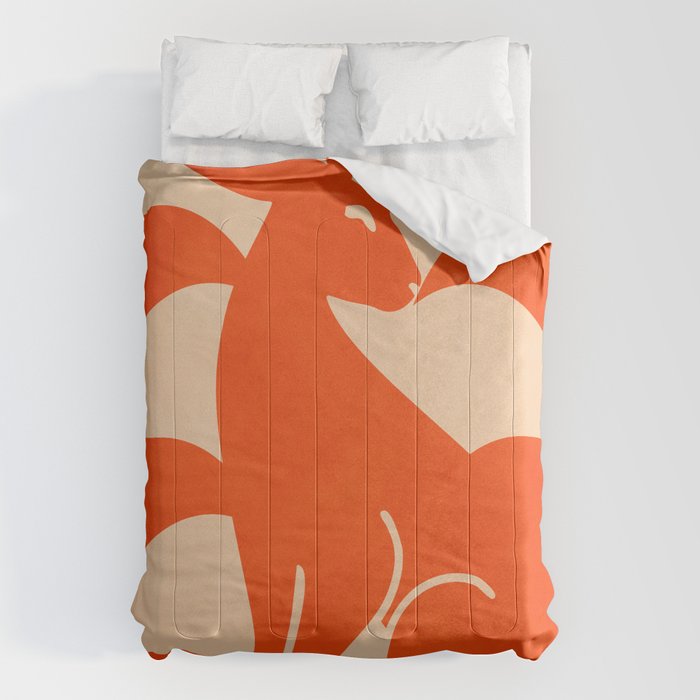Minimalist Rabbit 7 Comforter Gallery Image 6