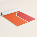 Retro 70s Stripe Colorful Rainbow 872 Primary Colors Yoga Mat Gallery Image 2