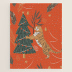 Tigers Christmas Jigsaw Puzzle Gallery Image 1