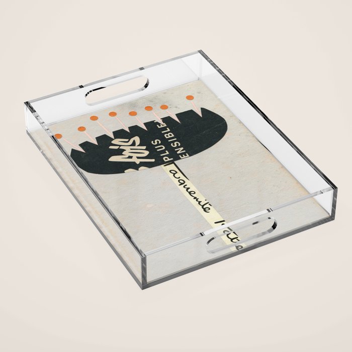 Le Fois Acrylic Tray Gallery Image 1