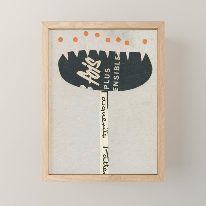 Le Fois Mini Art Print Gallery Image 1