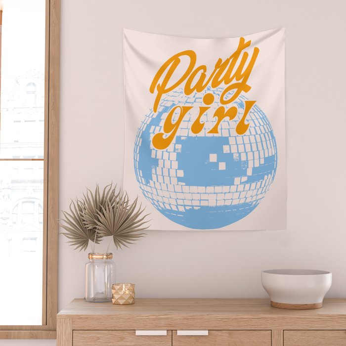 Party Girl Wall Tapestry Gallery Image 2