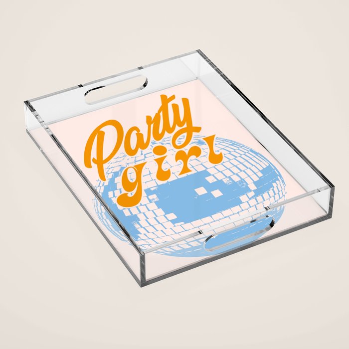 Party Girl Acrylic Tray Gallery Image 1