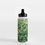 Little White Flowers in a Garden Water Bottle Gallery Image 2