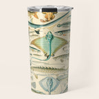 Vintage Fishing Diagram // Poissons II by Adolphe Millot 19th Century Science Textbook Artwork Travel Mug Gallery Image 1