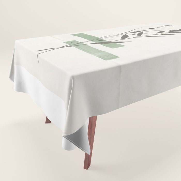 Dry flowers Collage Art Tablecloth Gallery Image 1