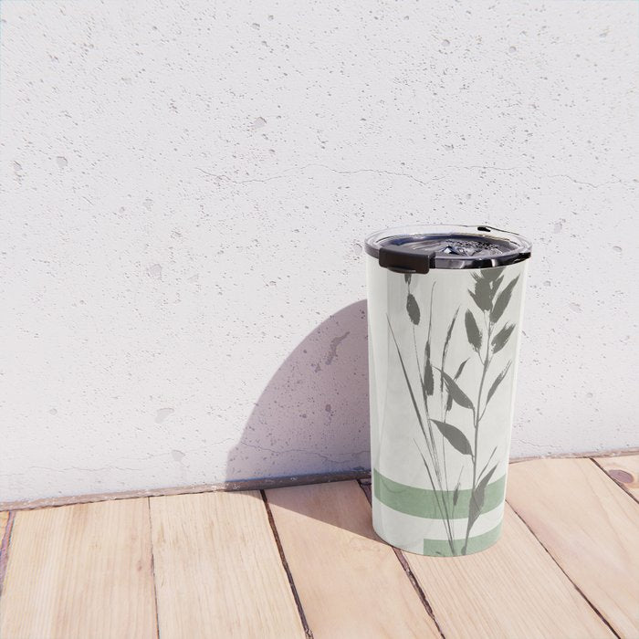 Dry flowers Collage Art Travel Mug Gallery Image 4