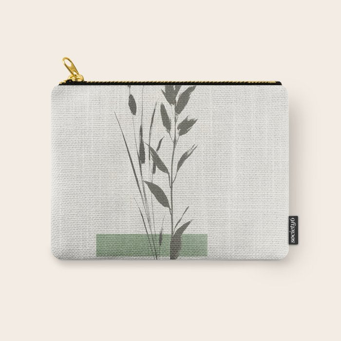 Dry flowers Collage Art Carry All Pouch Gallery Image 1