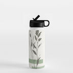Dry flowers Collage Art Water Bottle Gallery Image 1