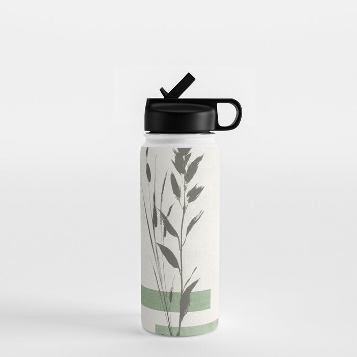 Dry flowers Collage Art Water Bottle Gallery Image 1