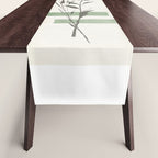 Dry flowers Collage Art Table Runner Gallery Image 1