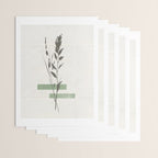 Dry flowers Collage Art Wrapping Paper Gallery Image 3