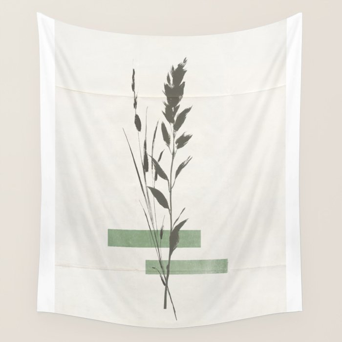 Dry flowers Collage Art Wall Tapestry Gallery Image 4