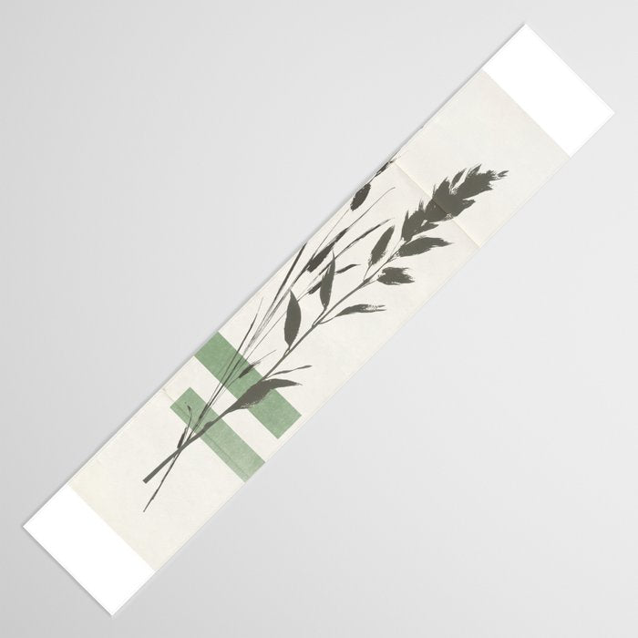 Dry flowers Collage Art Table Runner Gallery Image 3