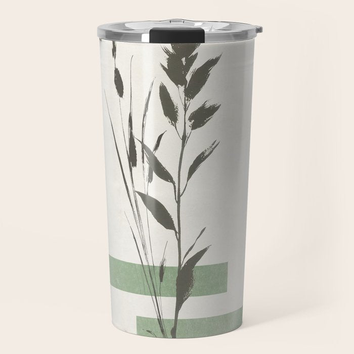 Dry flowers Collage Art Travel Mug Gallery Image 1