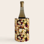 Vintage & Shabby Chic -  Nostalgic Winter Florals Pattern Wine Chiller Gallery Image 1