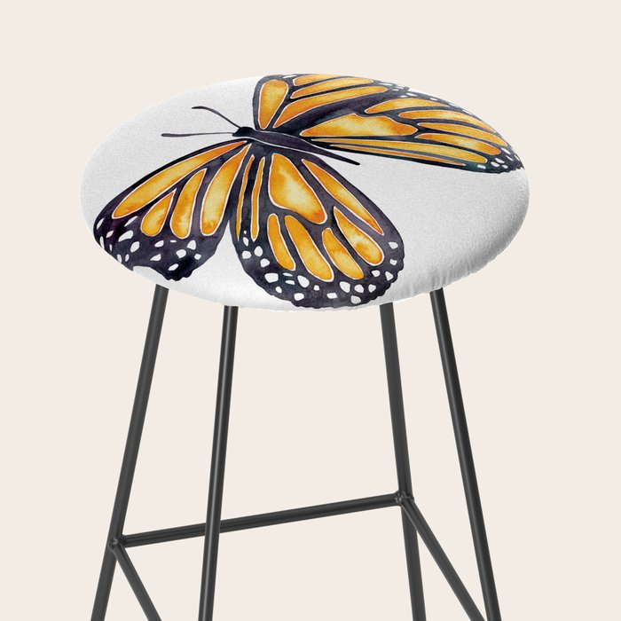 Monarch Butterfly Stool Gallery Image 2