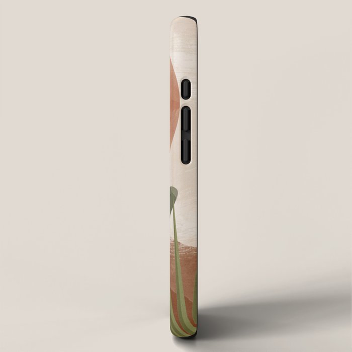 Tropical Leaf- Abstract Art 10 iPhone Case Gallery Image 2