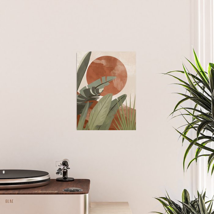 Tropical Leaf- Abstract Art 10 Poster Gallery Image 2