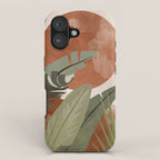 Tropical Leaf- Abstract Art 10 iPhone Case Gallery Image 1