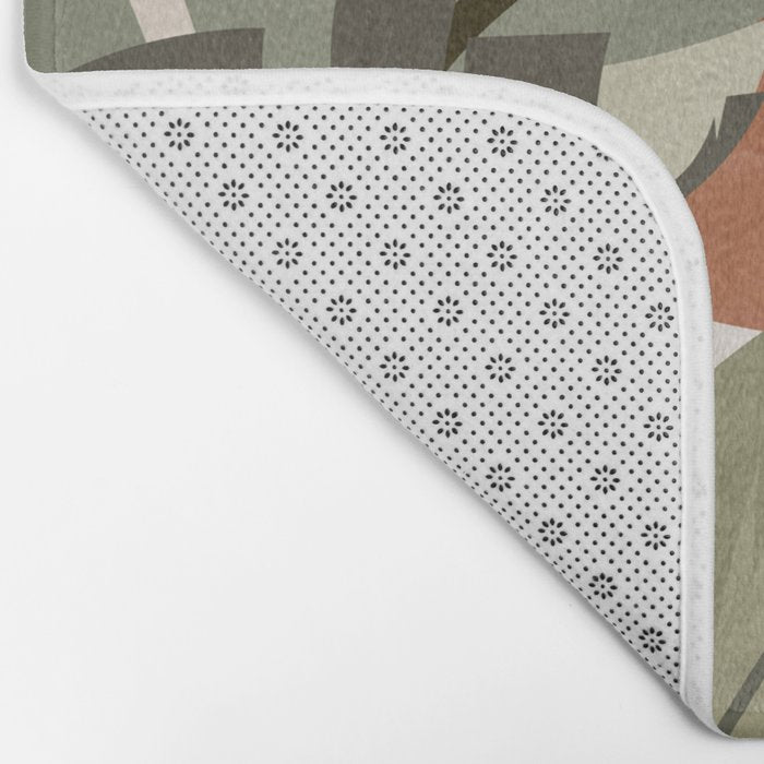 Tropical Leaf- Abstract Art 10 Bath Mat Gallery Image 2